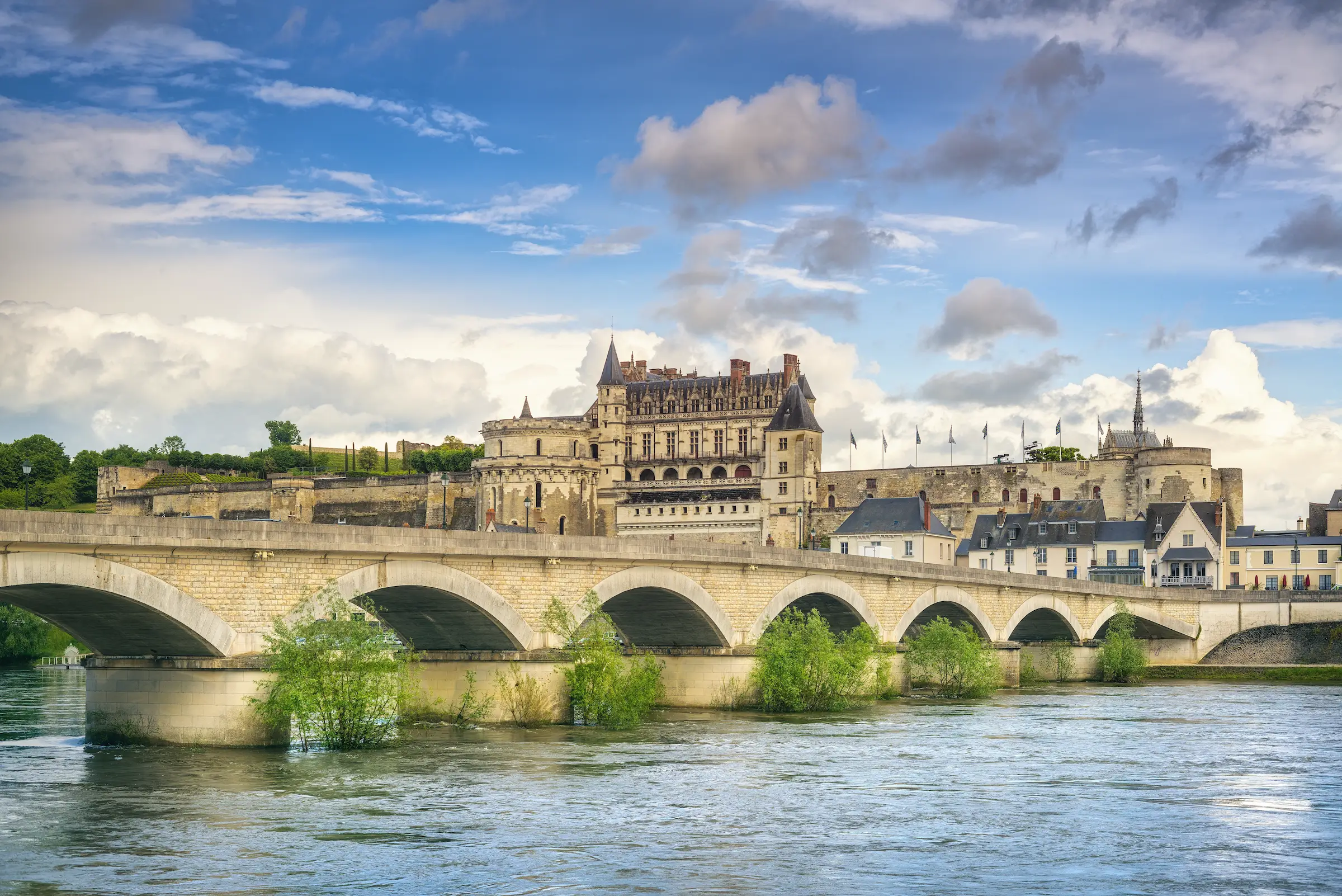 Image of the Château Royal d'Amboise in Amboise France
